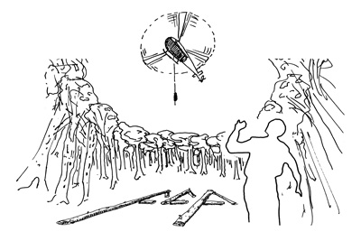 Anordnung gerader Elemente