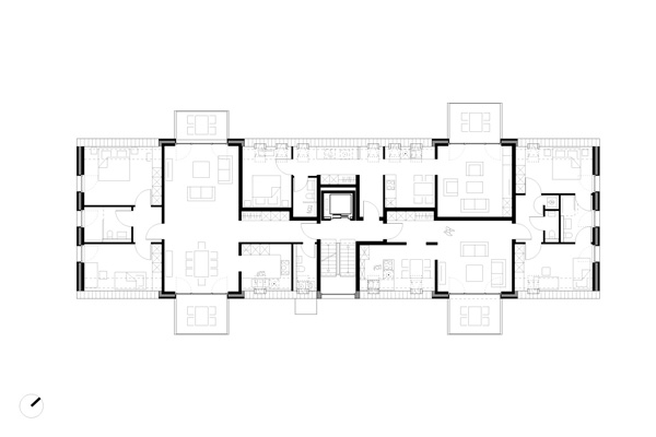 Grundriss 1. Obergeschoss