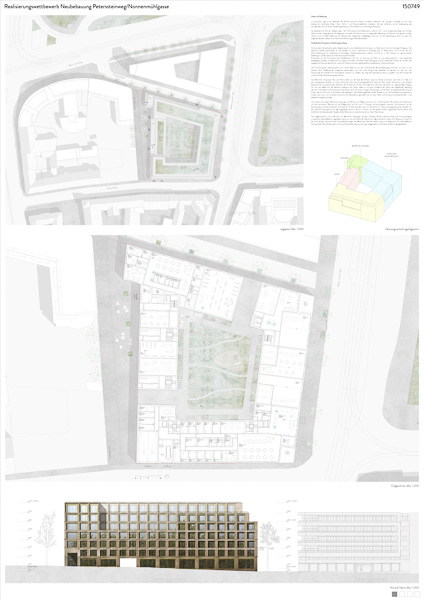 Wettbewerbszeichnungen: Blatt 1